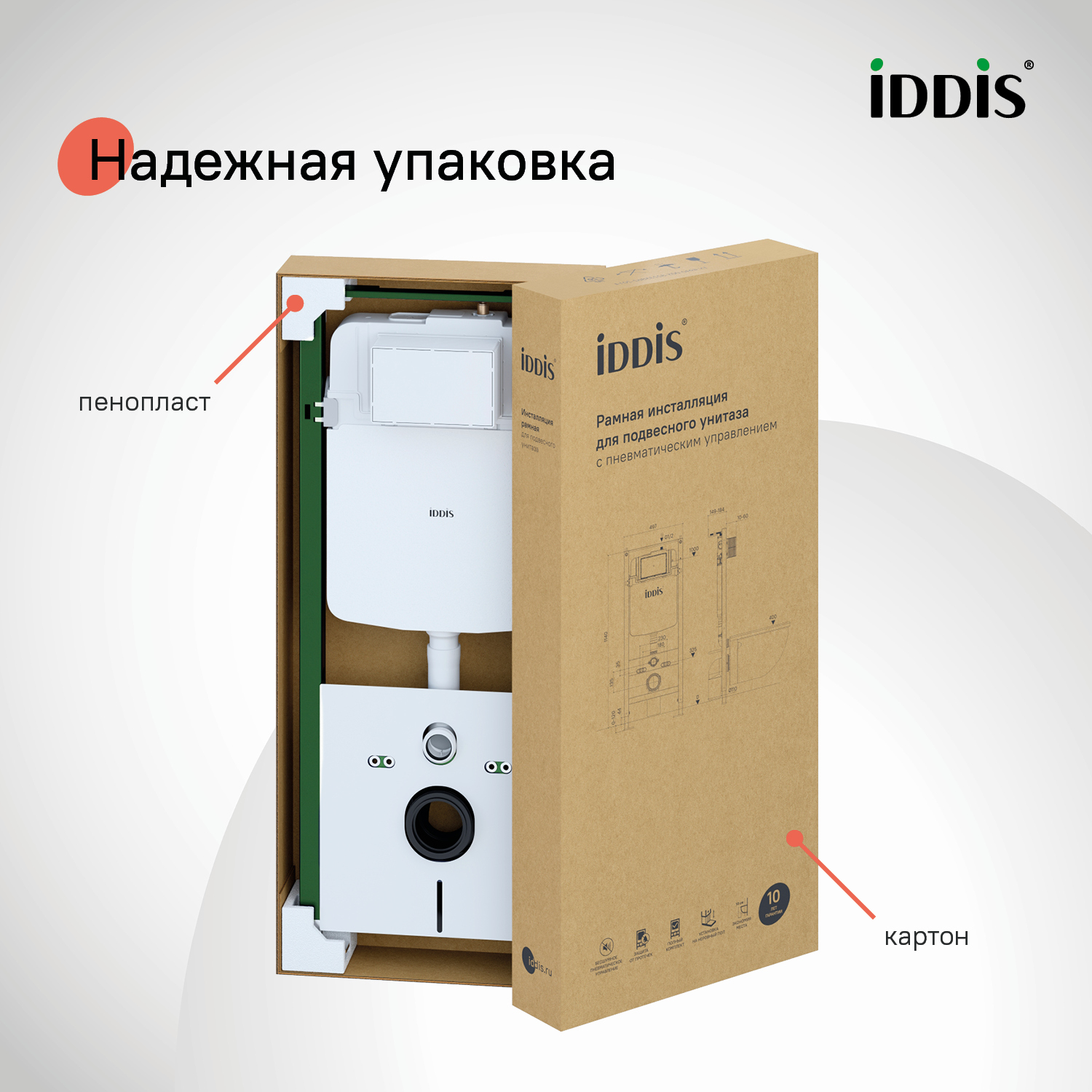 Купить Инсталляция пневматическая IDDIS Профикс Эйр PRA0000i32