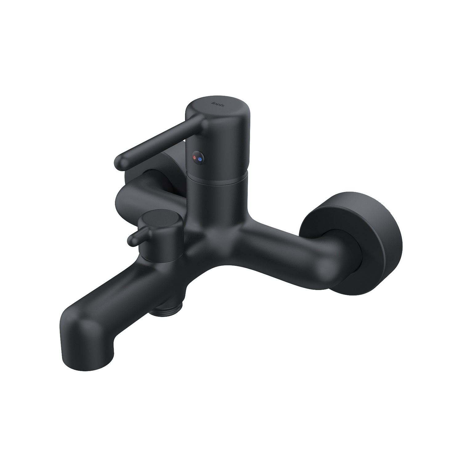 Купить Смеситель IDDIS Aiger для ванны черный матовый AIGBL00i02WA