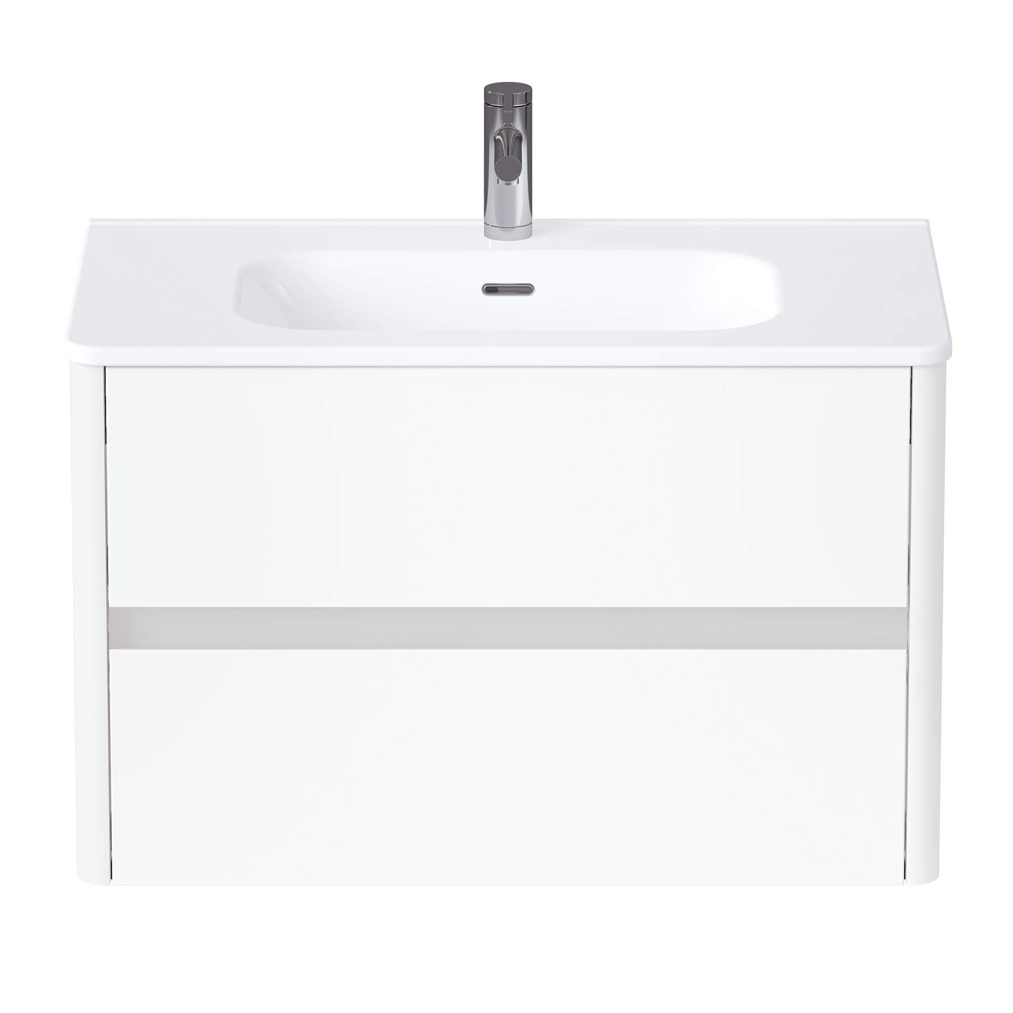 Купить Тумба под раковину Melody 80П (800х500х453) 2я белый