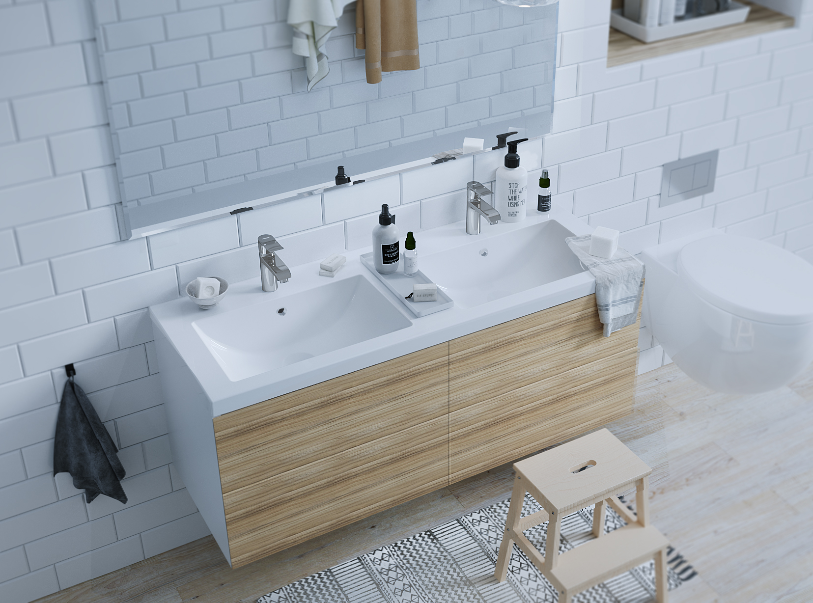 Купить Раковина Duo 120 Polytitan