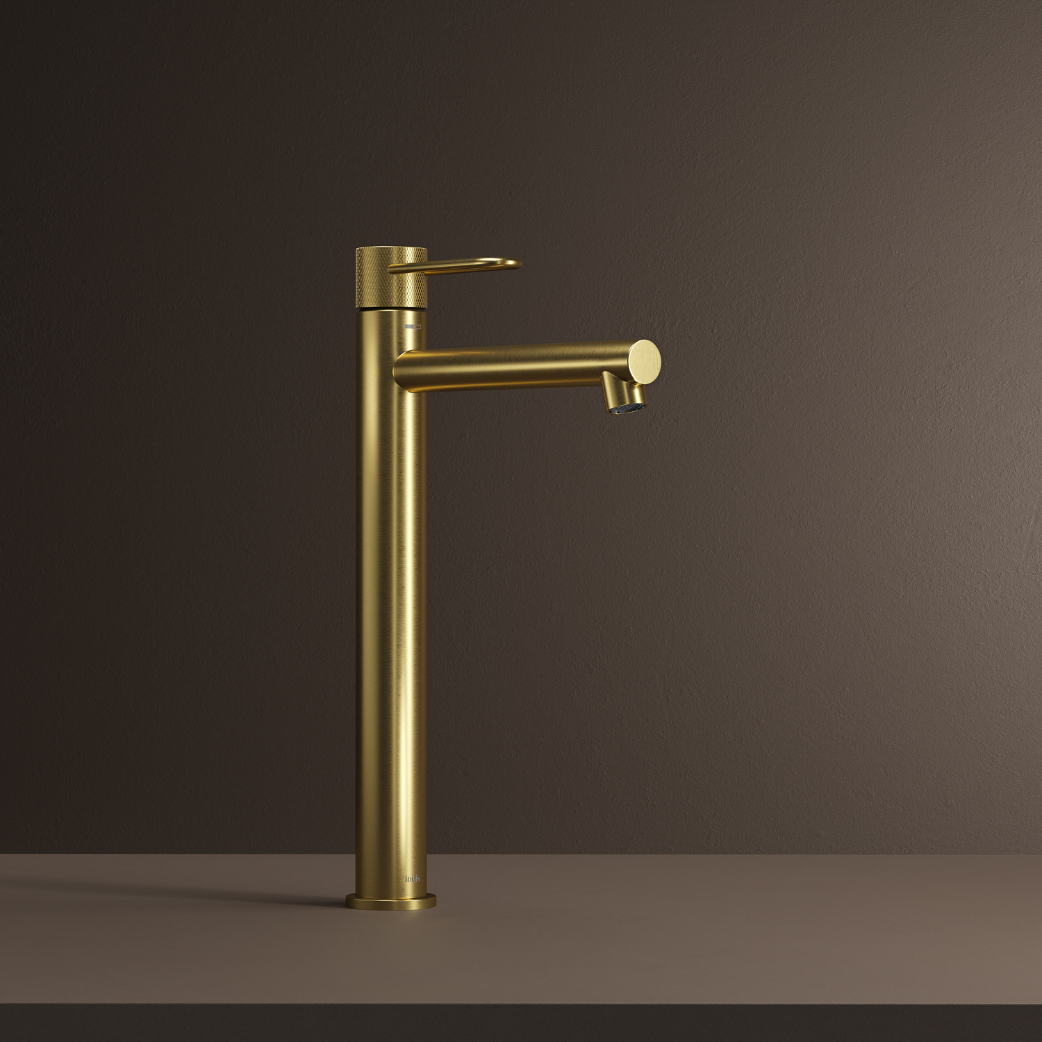 Купить Cмеситель для раковины IDDIS Duna высокий матовое золото DUNMG01i01