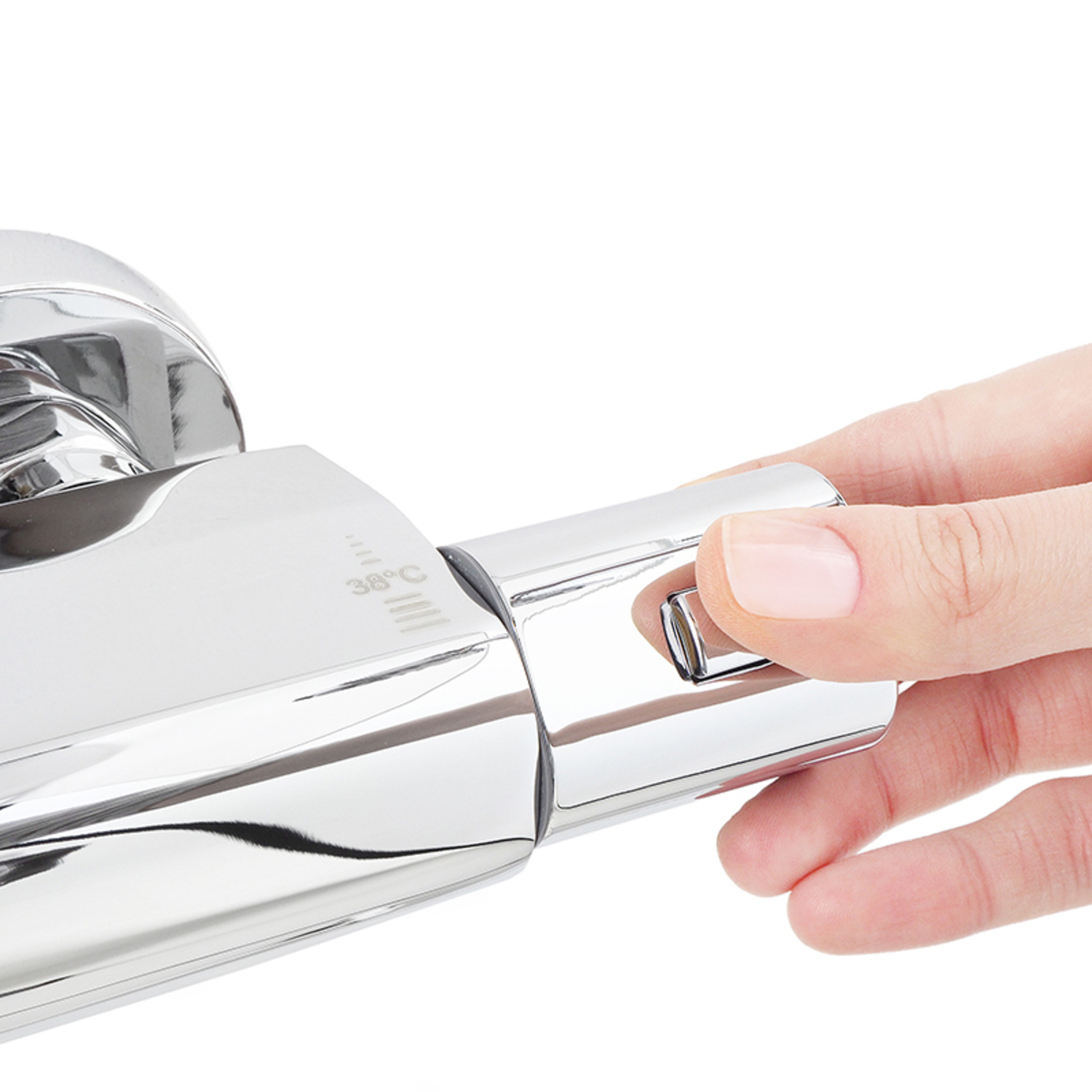 Купить Смеситель для ванны IDDIS Uniterm термостат UNISB02i74WA (без душ. аксессуаров)