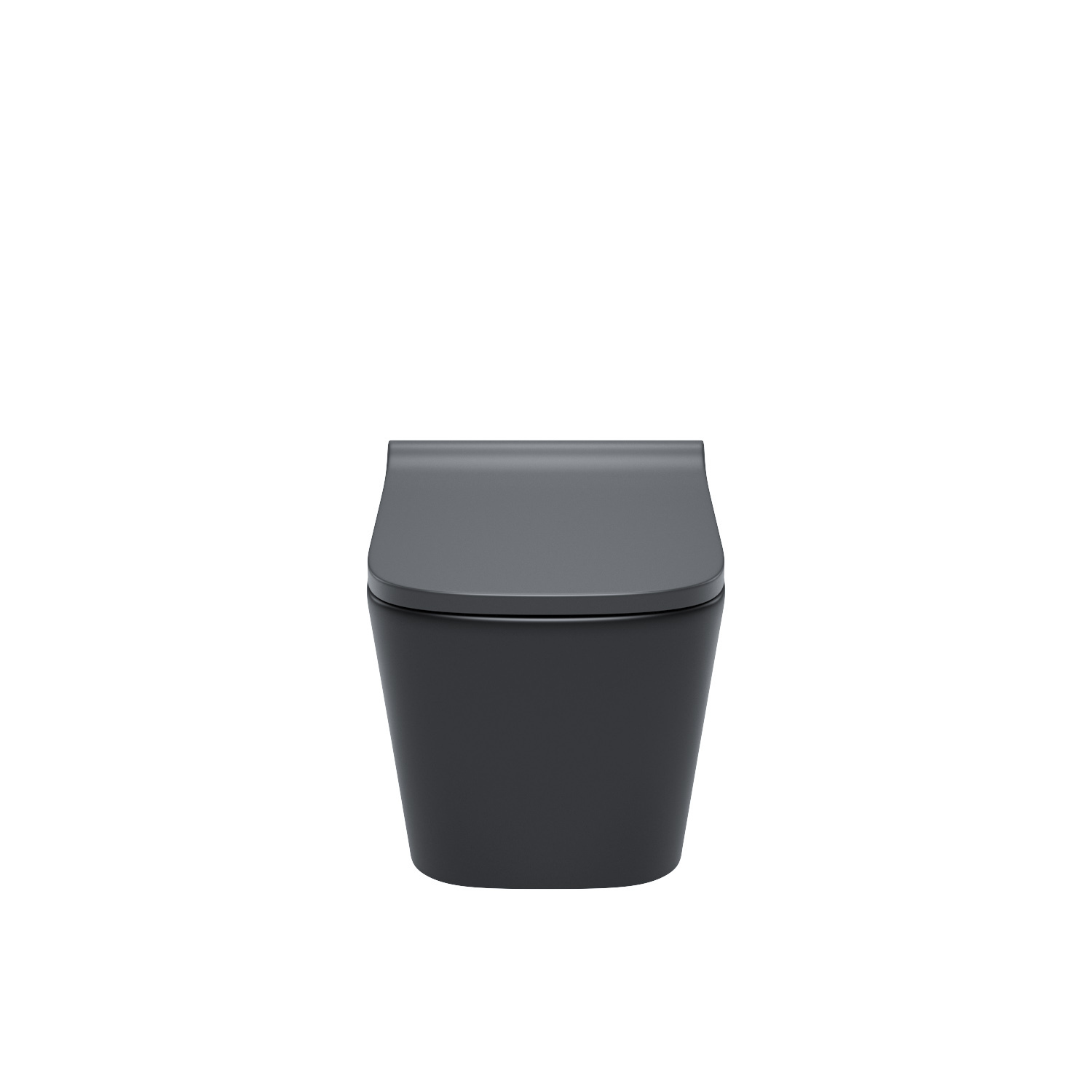 Купить Унитаз подвесной IDDIS Bild безободковый черный матовый BILR2BMi25