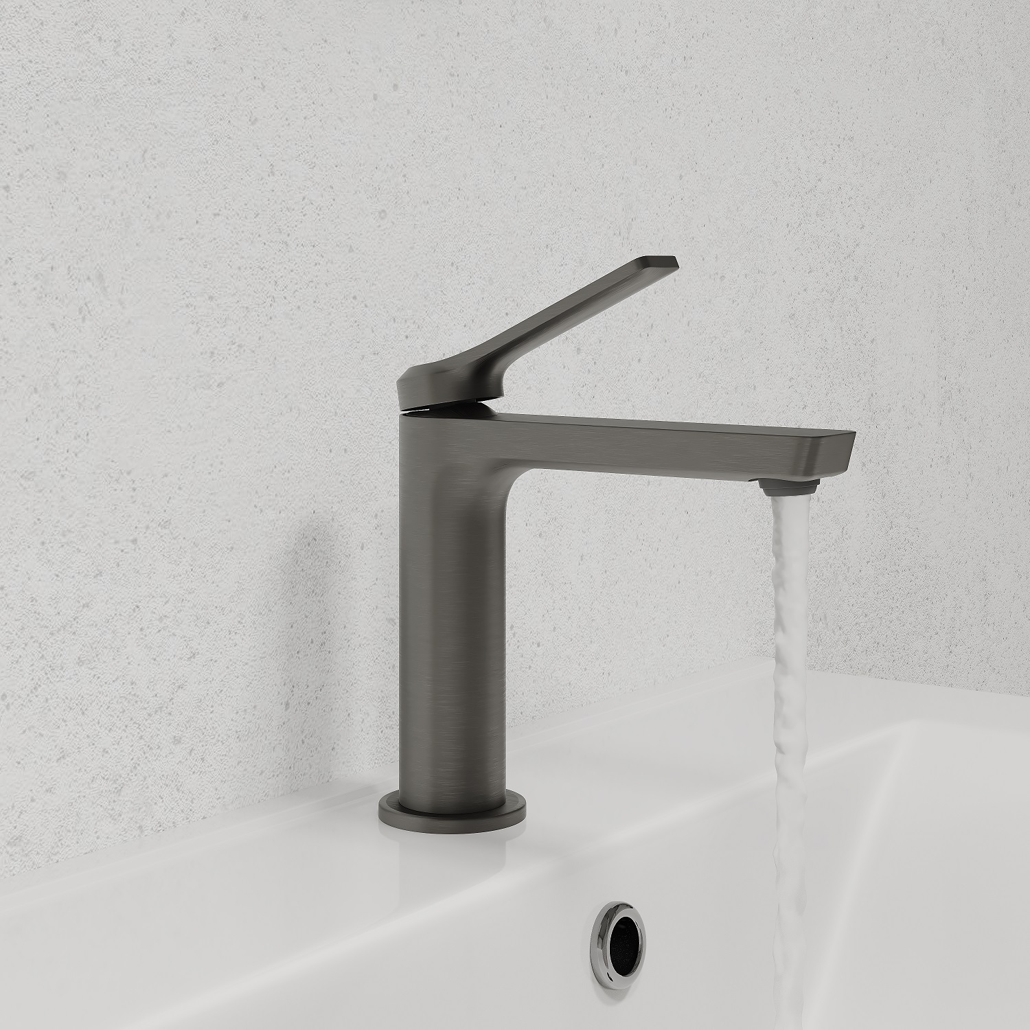 Купить Смеситель для раковины IDDIS Parker матовый графит PARGM00i01