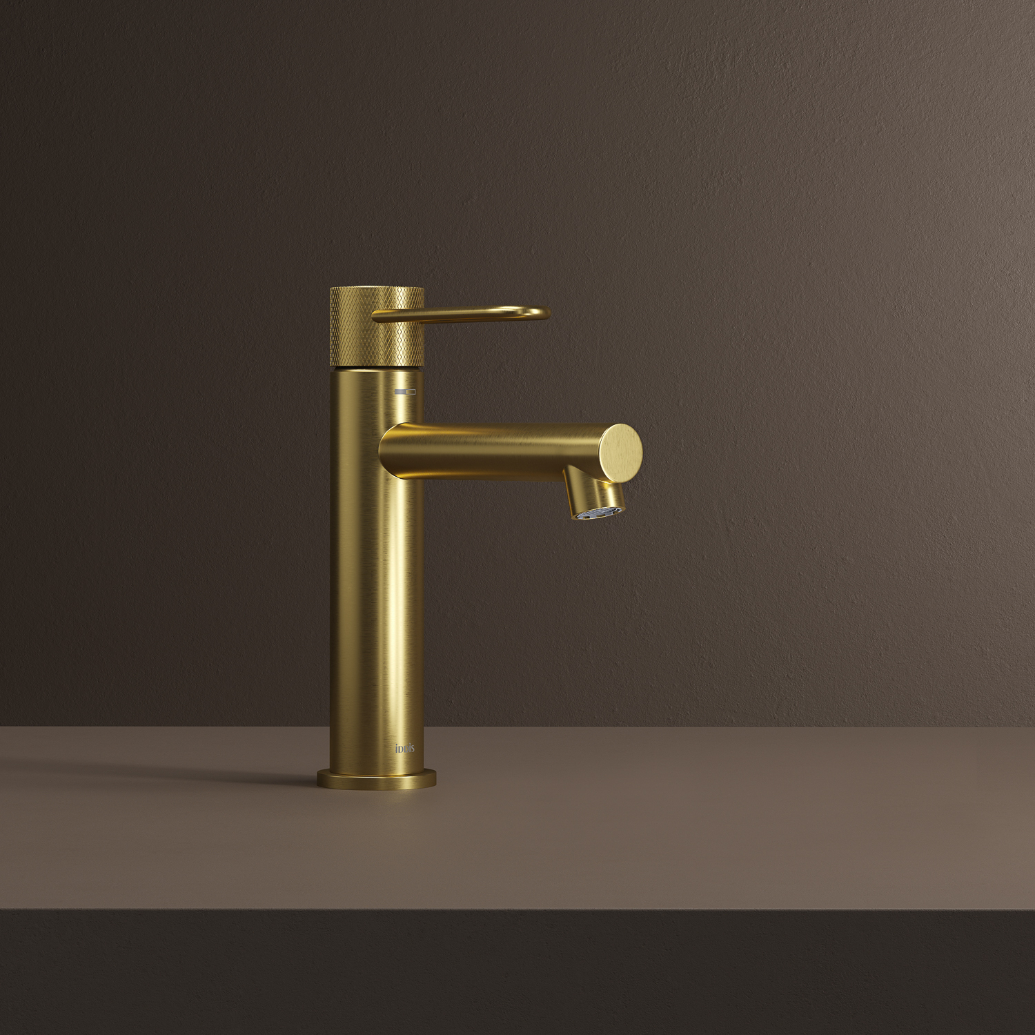 Купить Смеситель для раковины IDDIS Duna матовое золото DUNMG00i01