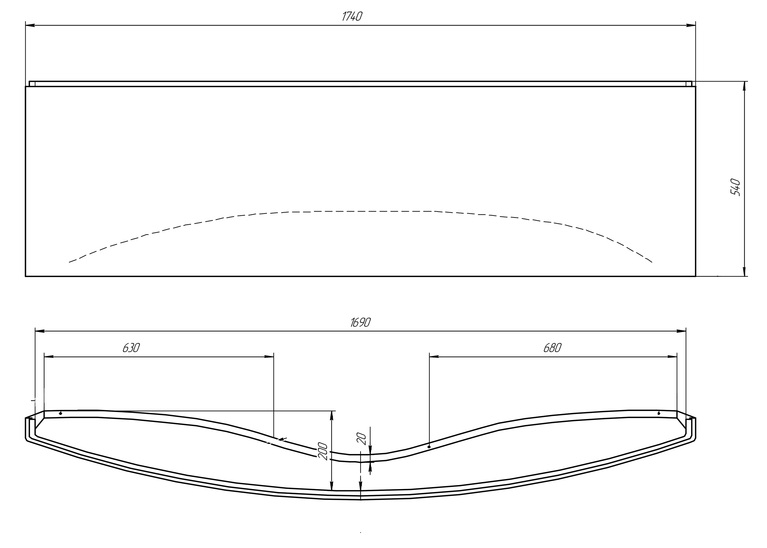 Панель "Nega" 170*95