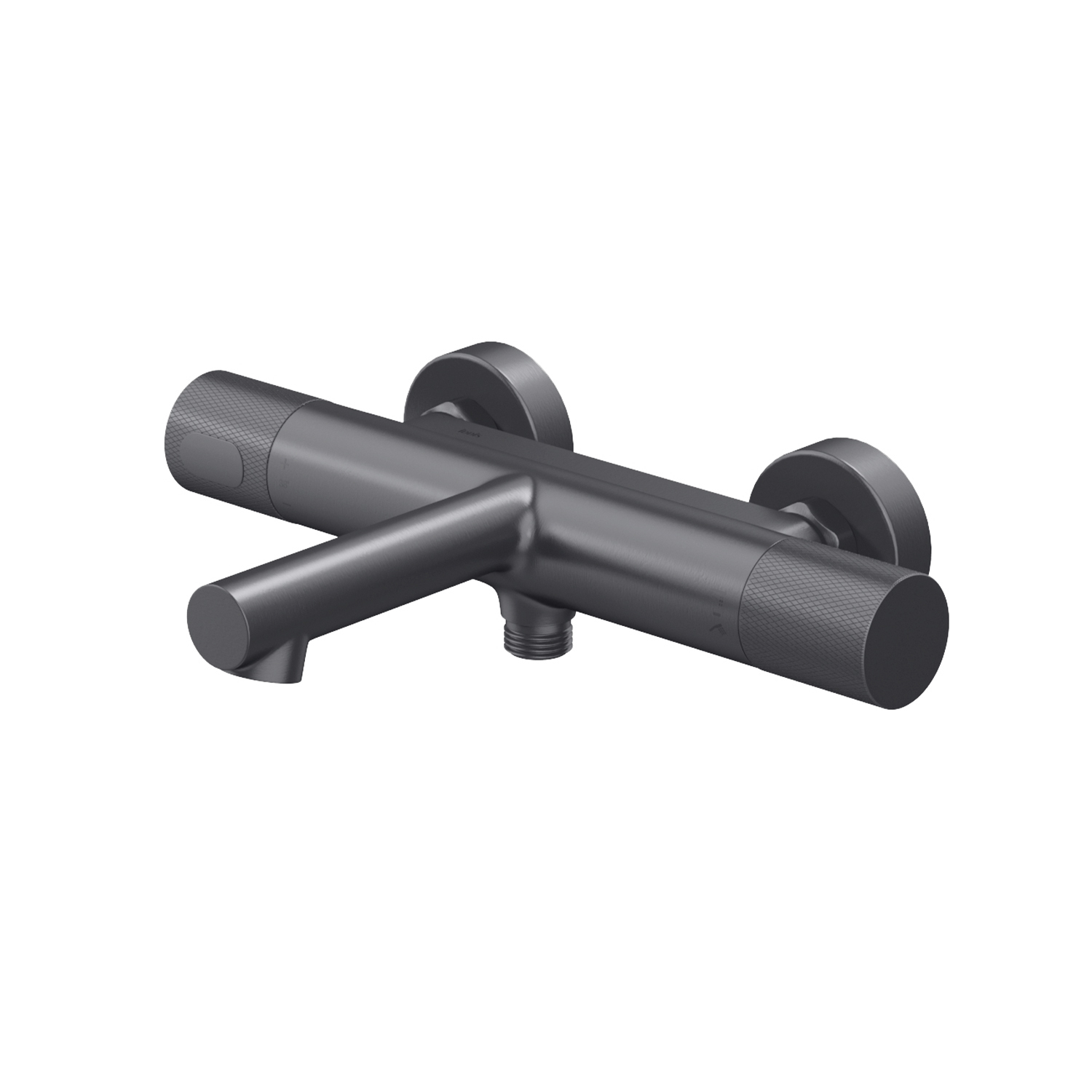 Купить Смеситель для ванны IDDIS Duna термостат графит матовый DUNGM02i74WA