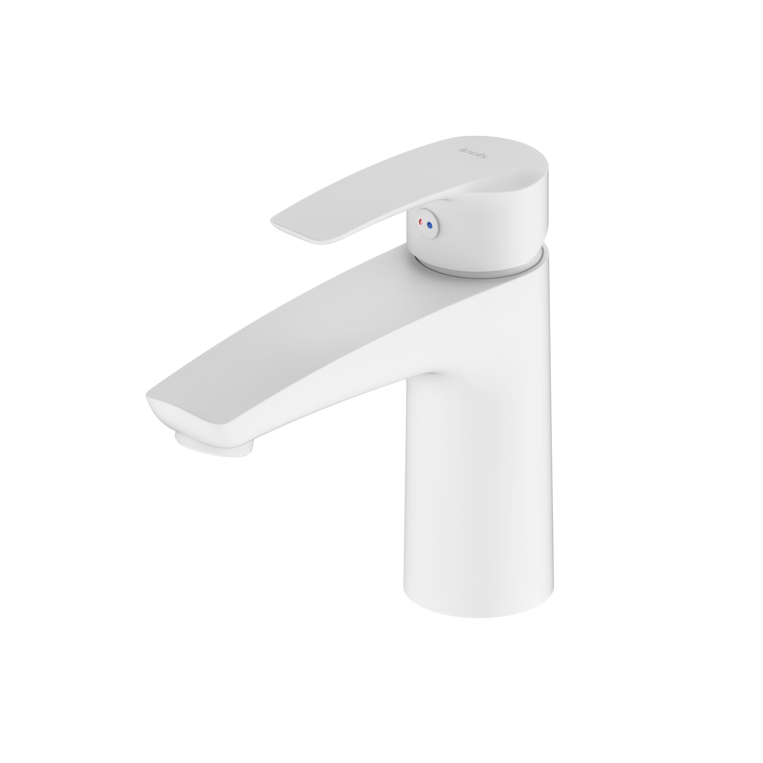 Купить Смеситель для раковины IDDIS Ray белый RAYWT00i01