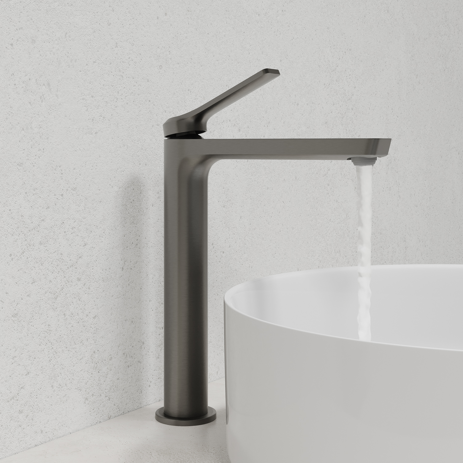 Купить Смеситель для раковины IDDIS Parker высокий матовый графит PARGM01i01