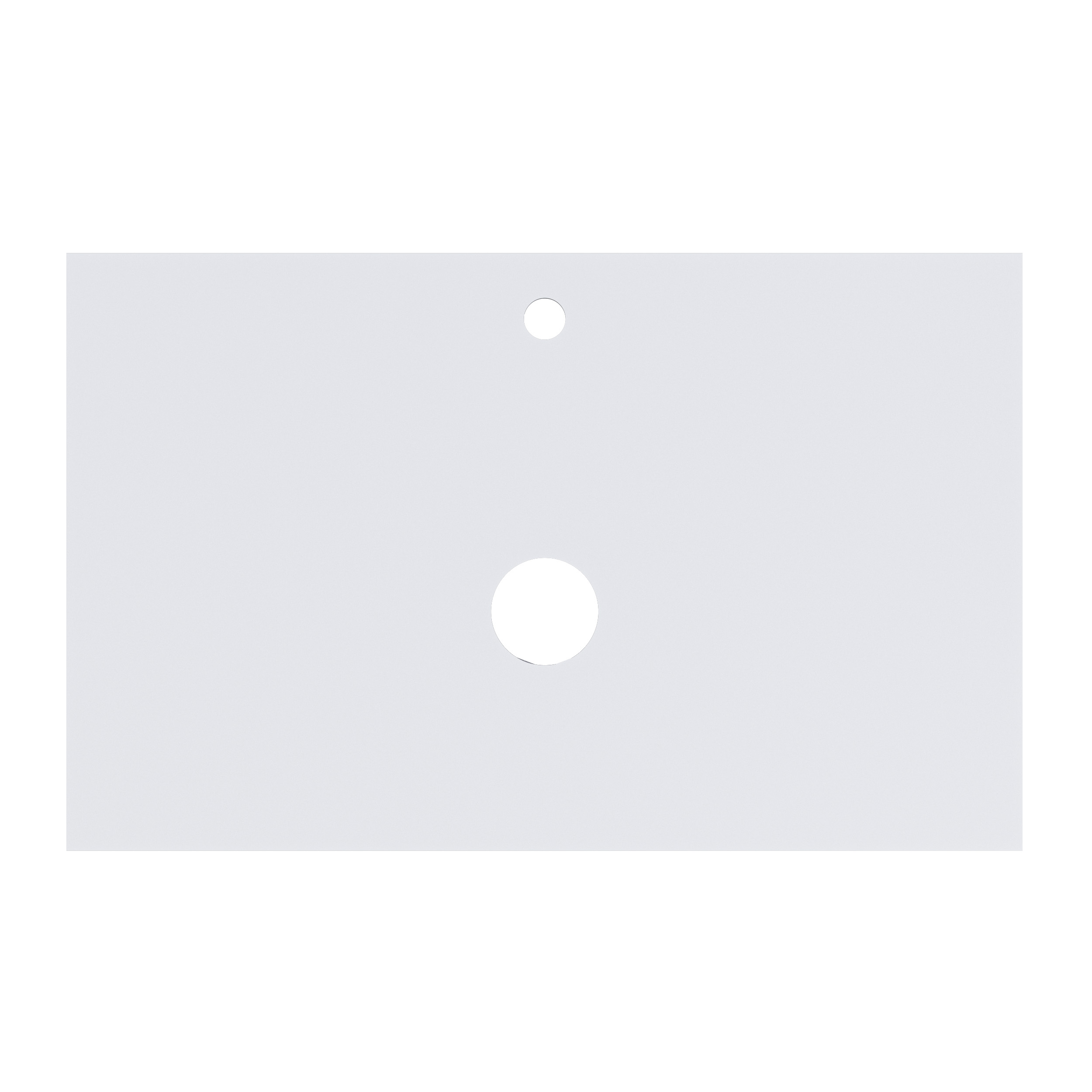 Купить Тумба со столешницей Veil 80П (800х500х500) 2я белая аляска