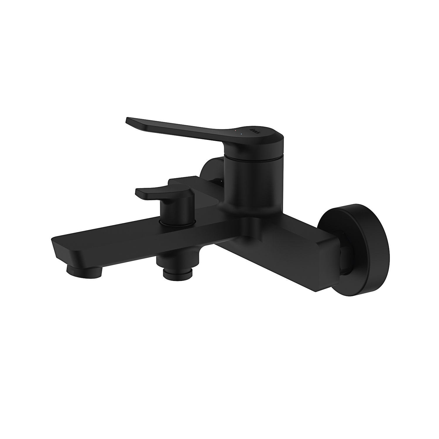 Купить Смеситель для ванны IDDIS Parker черный матовый PARBL02i02WA