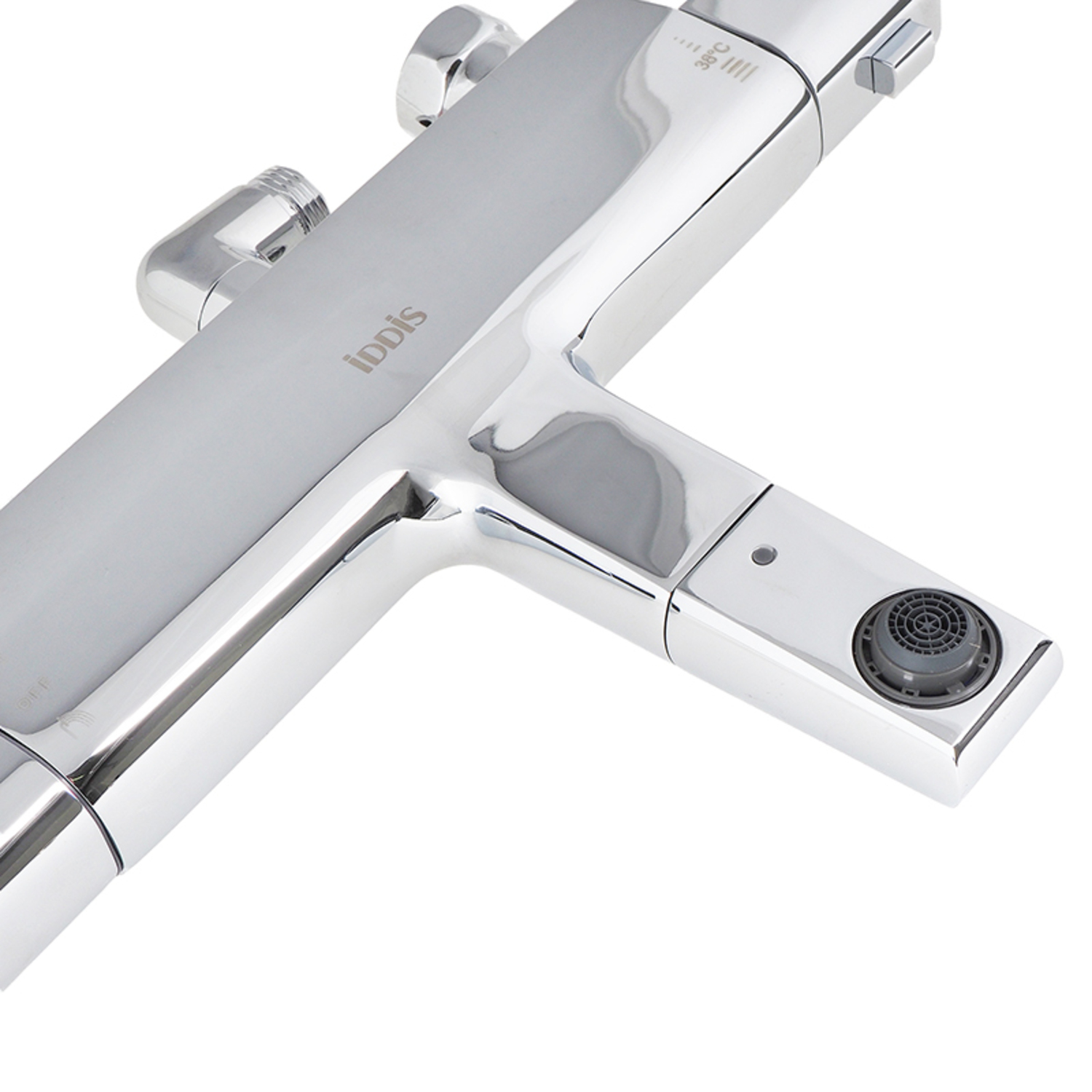 Купить Смеситель для ванны IDDIS Uniterm термостат UNISB02i74WA (без душ. аксессуаров)