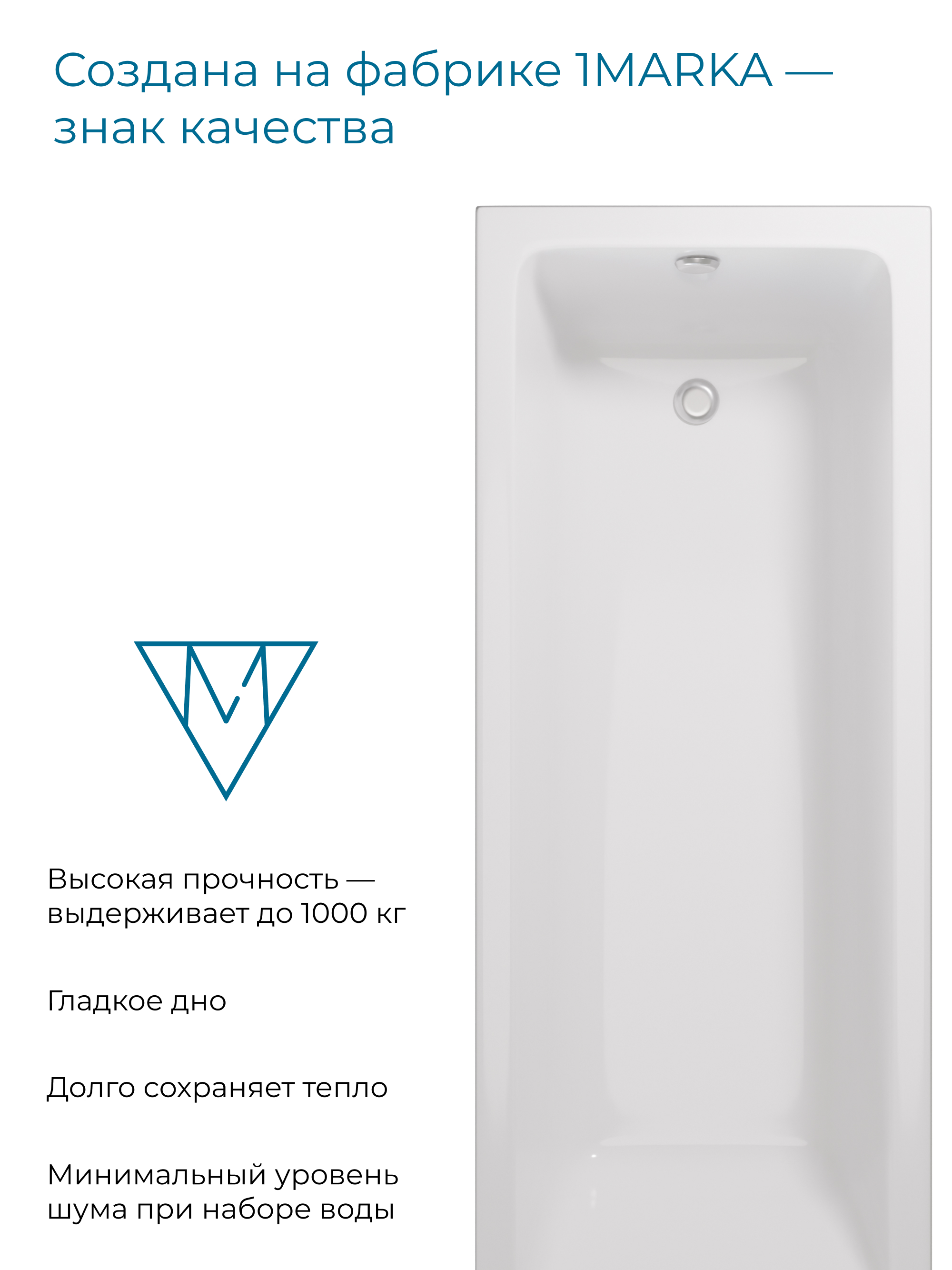 Ванны Ванна БЬЯНКА/BIANCA 1800х700 МГ