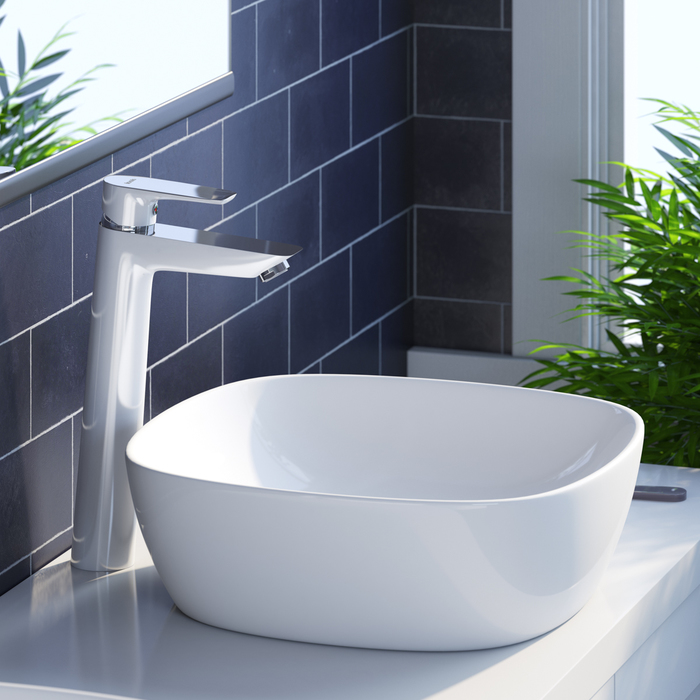 Купить Смеситель для раковины IDDIS Cloud высокий белый/хром CLOSB01i01