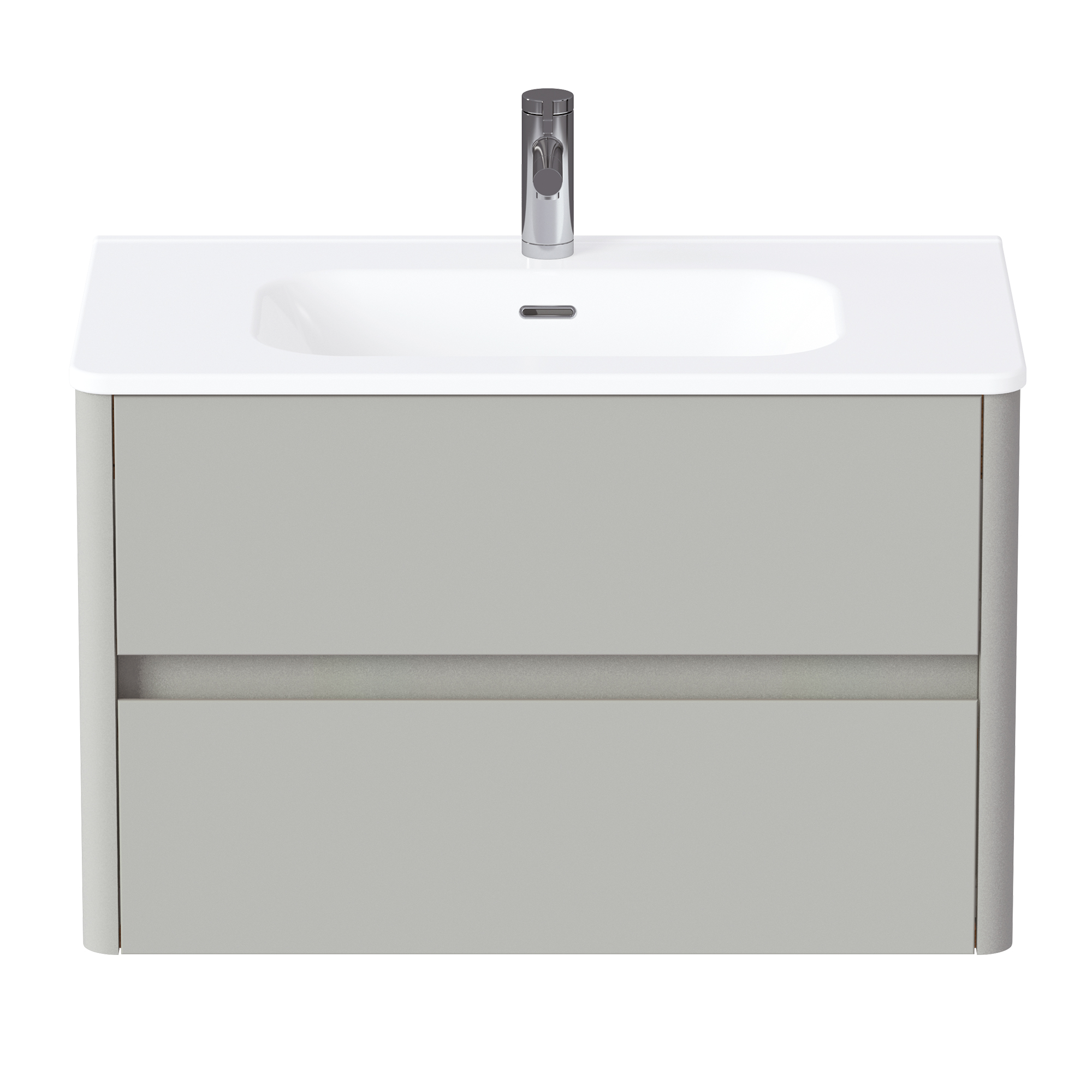 Купить Тумба под раковину Melody 80П (800х500х453) 2я агатовый серый