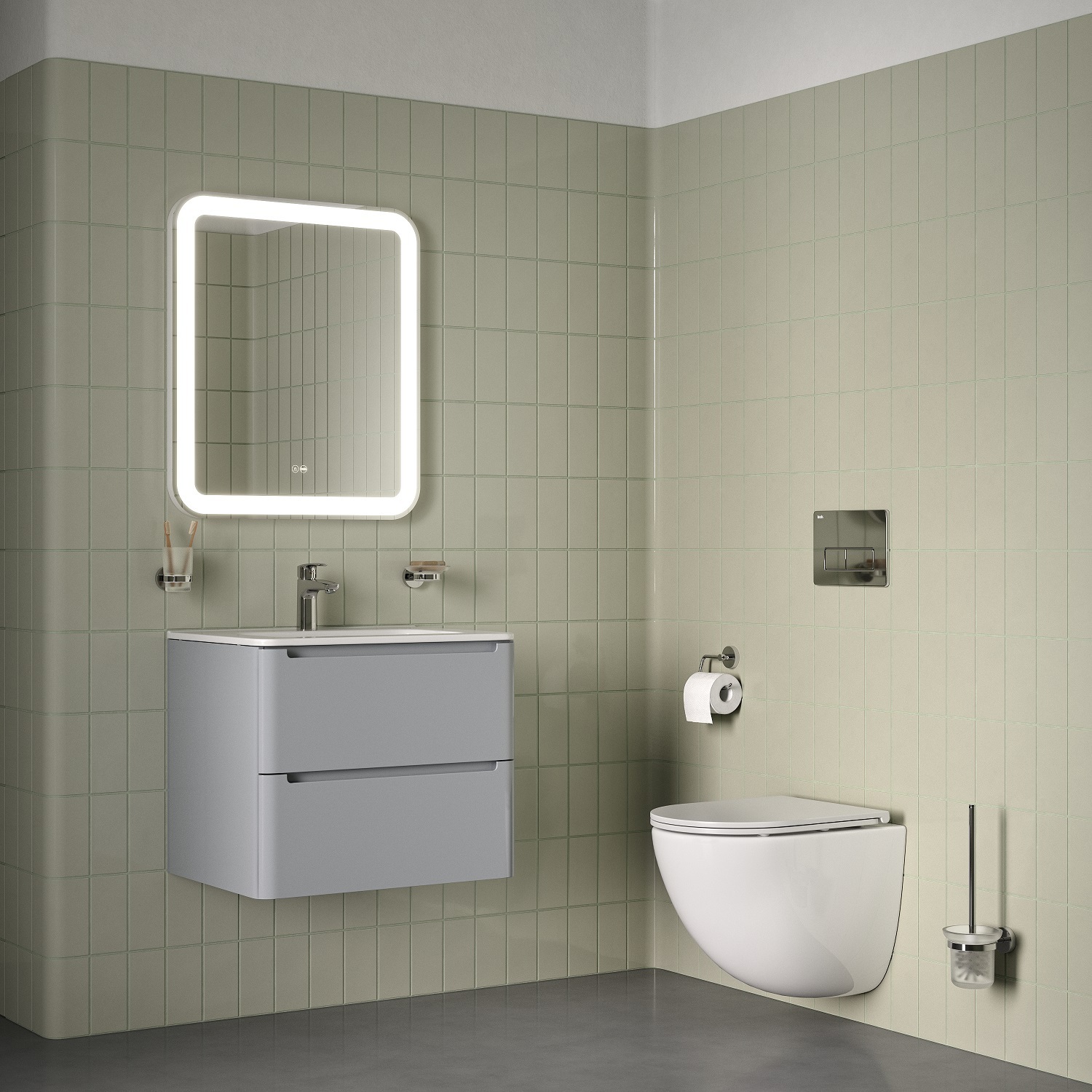 Купить Унитаз IDDIS Axes подвесной безободковый  воронка-водоворот AXERDSEi25