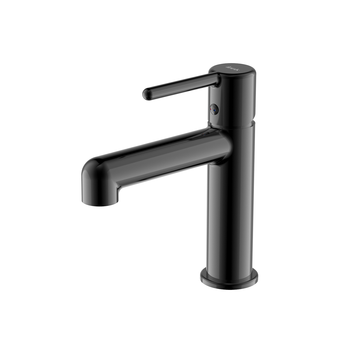 Купить Cмеситель для раковины IDDIS Aiger черный глянцевый AIGGB00i01