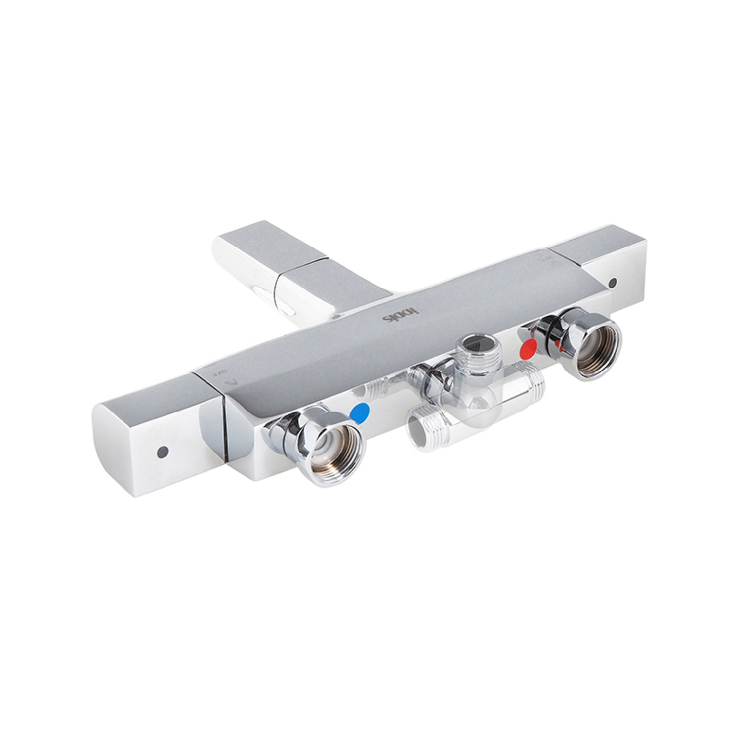 Купить Смеситель для ванны IDDIS Uniterm термостат UNISB02i74WA (без душ. аксессуаров)