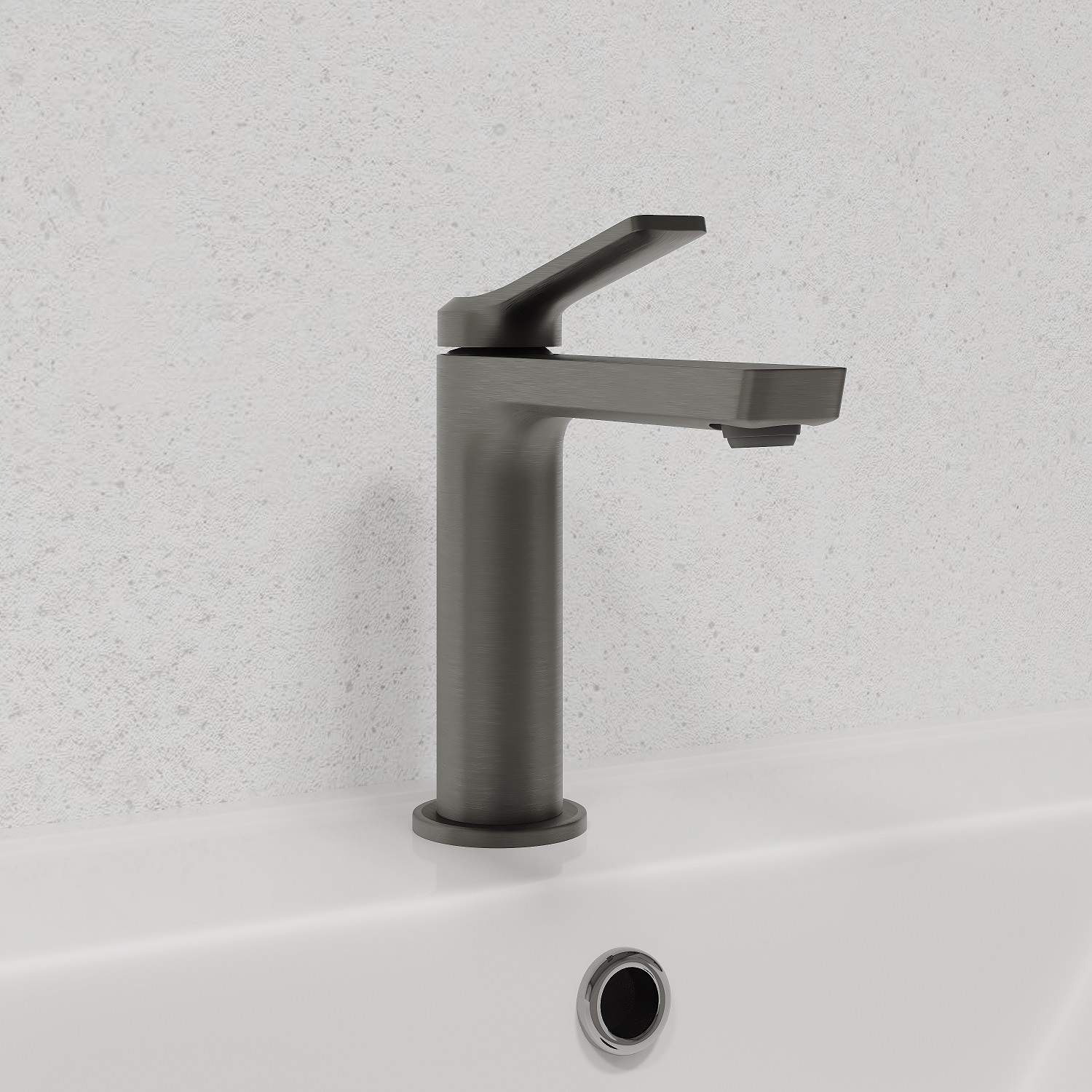 Купить Смеситель для раковины IDDIS Parker матовый графит PARGM00i01