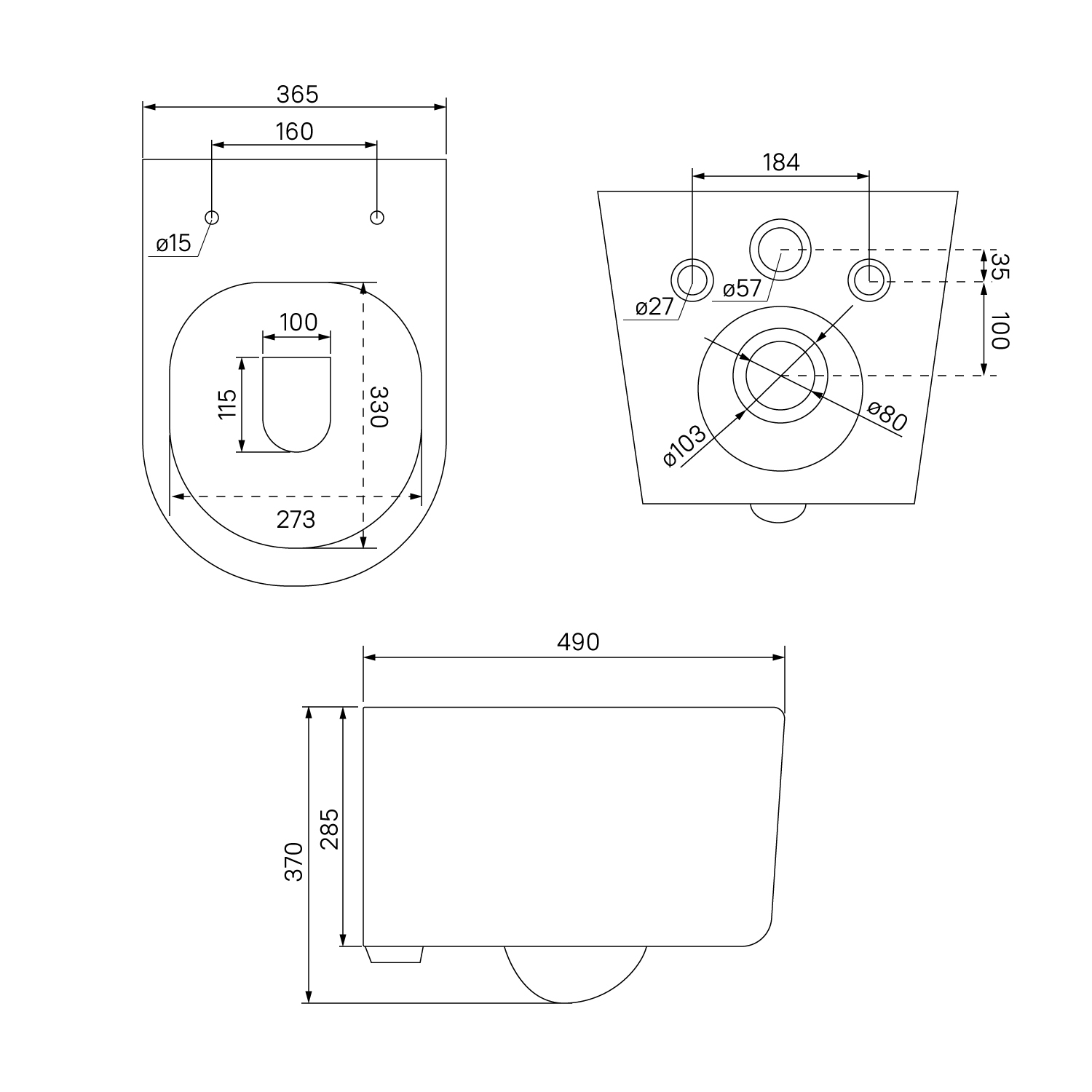 Купить Унитаз подвесной IDDIS Stone STORNSEi25
