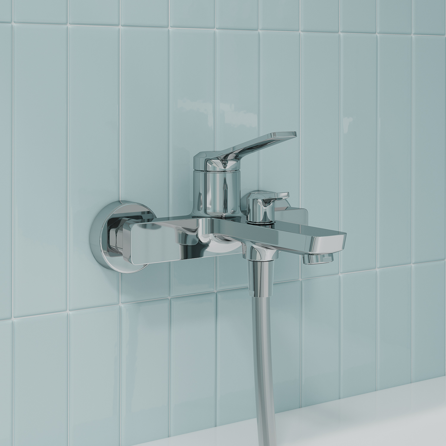 Купить Смеситель для ванны IDDIS Parker PARSB02i02WA