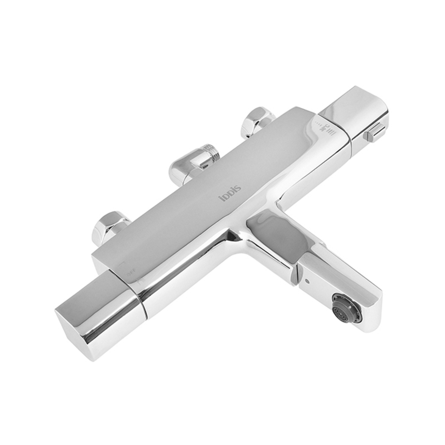 Купить Смеситель для ванны IDDIS Uniterm термостат UNISB02i74WA (без душ. аксессуаров)