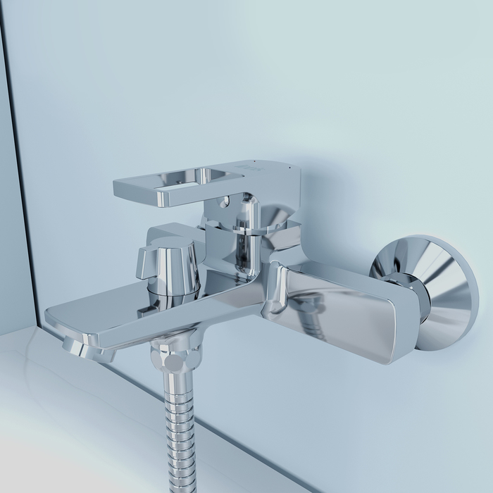 Купить Смеситель для ванны IDDIS Bild BILSB00i02WA (без душ. аксессуаров)