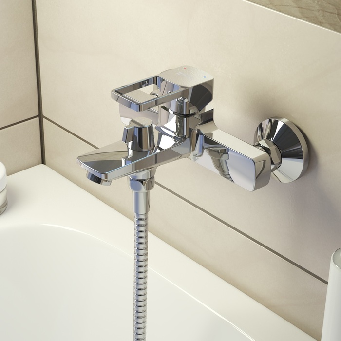 Купить Смеситель для ванны IDDIS Bild BILSB00i02WA (без душ. аксессуаров)