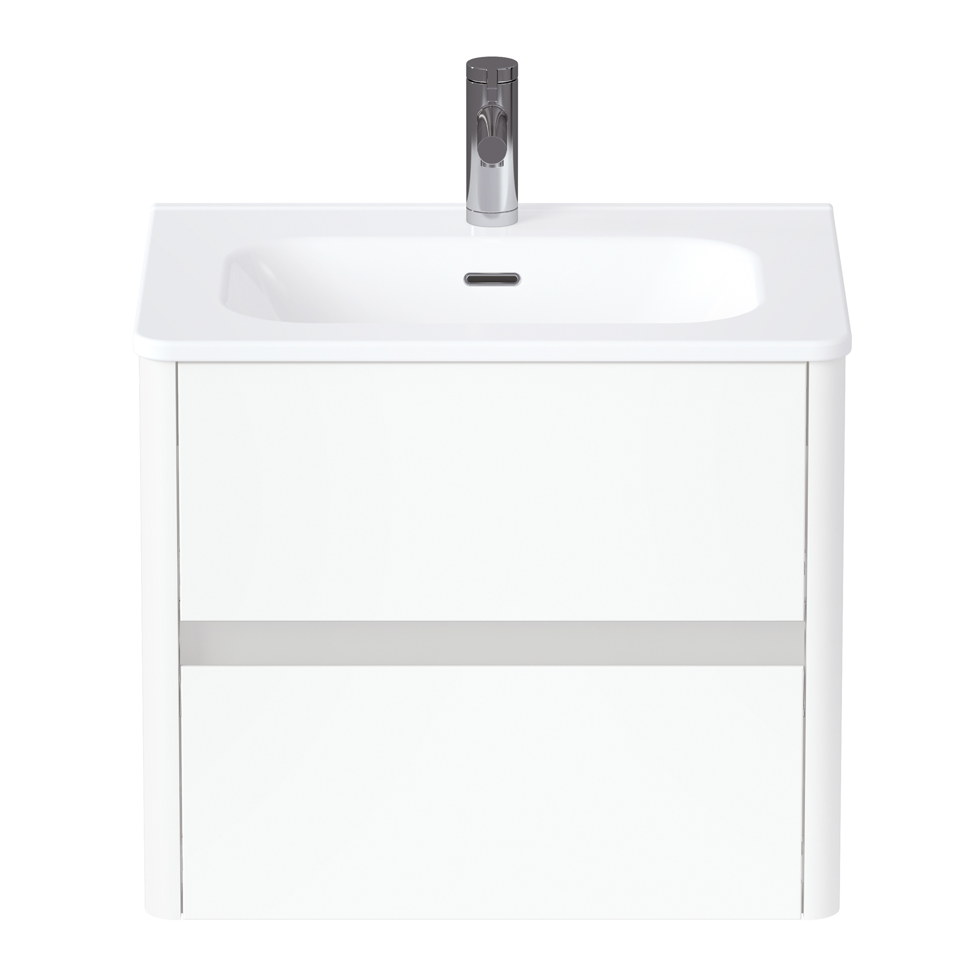 Купить Тумба под раковину Melody 60П (600х500х453) 2я белый