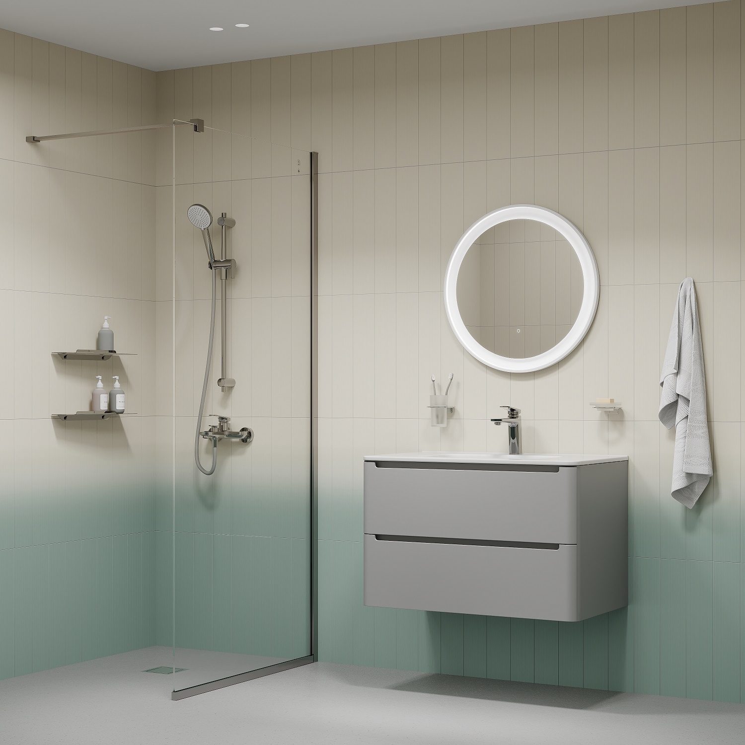 Купить Смеситель для ванны IDDIS Ever  EVESB00i02WA